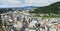 Panorama of Old Town Salzberg, Austria as Seen from the Hohensalzburg Fortress