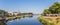 Panorama of Ommen and the Vecht river