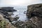 Panorama Orkney coastline Yesnaby cliff landscape 5