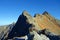 Panorama of Orla Perc, the most difficult hiking trail in Tatry mountains, Zakopane, Poland