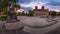 Panorama of Oslo City Hall in the Evening, Oslo, Norway