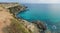 Panorama overlooking the beautiful bay near Sevastopol