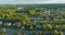 Panorama overlooking East Brunswick small town a view residential neighborhood housing development district in New