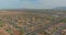 Panorama overlooking small desert of Avondale american small town residential houses neighborhood housing development