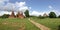 Panorama from pagodas and the Thatbyinnyu Temple