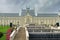 Panorama of Palace of Culture - landmark attraction in Iasi, Romania