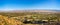 Panorama of Palm Springs in California