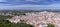 Panorama of Palmela, Portugal