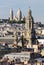 Panorama of Paris: The Sainte-Trinite and Sacre-Coeur churches