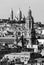 Panorama of Paris: The Sainte-Trinite and Sacre-Coeur churches i