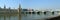 Panorama - Parliament and Westminster bridge