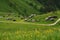 Panorama at Passo Fedaia, Val di Fassa, Dolomites