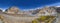 Panorama on Passu glacier.