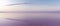 Panorama of pastel sunrise with reflection cloud on the water