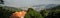 Panorama of Penang George Town from penang hill, penang George Town, Malaysia