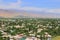 The panorama of Penjikent city, Tajikistan
