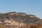 Panorama of Pesche, common in the province of Isernia