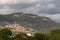 Panorama of Pesche, common in the province of Isernia, in Molise