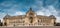 Panorama of the Petit Palais in a cloudy winter day just before spring