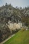 Panorama photo of Predjama castle