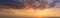 Panorama photo twilight sky background. Colorful Sunset sky and cloud.vivid sky in twilight time background.