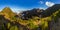 Panorama - Pico Ruivo and Pico do Arierio - Madeira Portugal