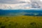 Panorama picture of the green hills of Nyika National Park, in Malawi, Africa