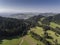 Panorama from Pieniny to Czorsztyn Lake and Tatra Mountains - Po