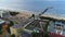 Panorama Pier Beach Baltic Sea Miedzyzdroje Molo Plaza Aerial View Poland
