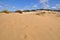 Panorama of Piscinas Dune in Sardinia