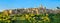 Panorama of Pitigliano town in Tuscany, Italy