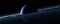Panorama Planet Pandora surrounded asteroid belt, rings wreckage of destroyed planet. Blue protoplanet in black cosmos space of