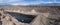 Panorama of the Pleasant Valley Dam on the Owens River near Bishop, California, USA