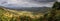 Panorama from the Pocquereux RandonnÃ©es site, Sarramea, La Foa, Grande Terre, New Caledonia