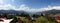 Panorama of Pokhara, Nepal