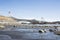 Panorama of the Pont de Quebec in spring season