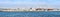 Panorama of the port of Aarhus in Denmark