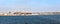 Panorama of the port of Aarhus in Denmark