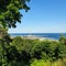 Panorama of the port city of Gdynia in Poland