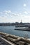 Panorama of the port of Genova