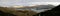 Panorama from Port Hills in New Zealand