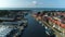 Panorama Port Ustka Aerial View Poland