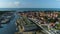 Panorama Port Ustka Aerial View Poland