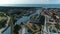 Panorama Port Ustka Aerial View Poland