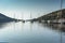 Panorama of port of Village of Sivota, Lefkada, Ionian Islands, Greece