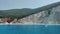 Panorama of Porto Katsiki beach at Lefkada, Ionian Islands, Greece