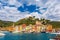 Panorama of Portofino, Italian Riviera, Liguria