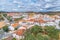 Panorama of Portuguesse town Mertola