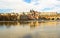 Panorama of Prague Castle residence of the president cathedral of the twentieth century attraction mala strana fortress shore