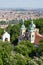 Panorama of Prague from Petrin Hill